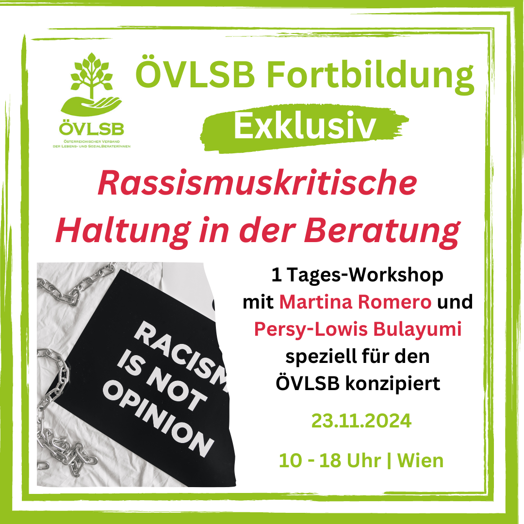 Rassismuskritische Haltung in der Beratung Image